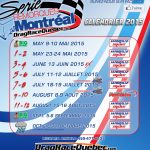 2015 – Dates Montreal